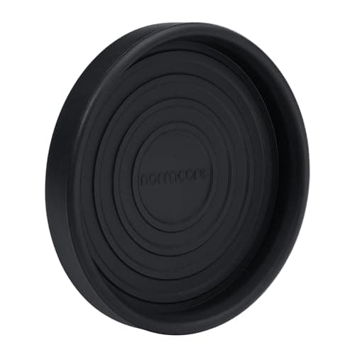 Normcore Tamper Holder Stand for 57-58.5mm Tamper, Tamping Mat with Anti-Slip Base, Coffee Tamper Mat, Barista Tools and Espresso Accessories, Food Safe Silicone, Black