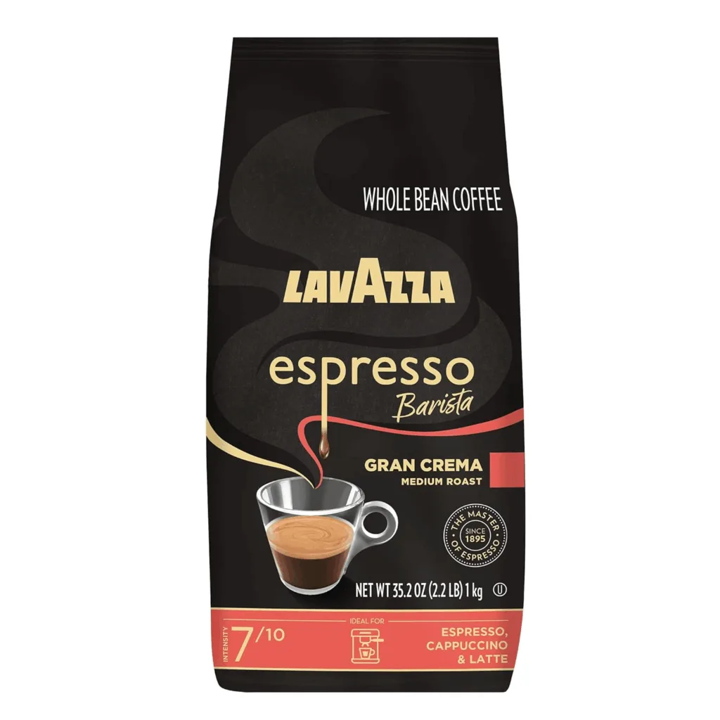 The 5 Best Espresso Beans For Sale (Rich Crema & Flavor) 1 Lavazza Espresso Barista Gran Crema Espresso beans
