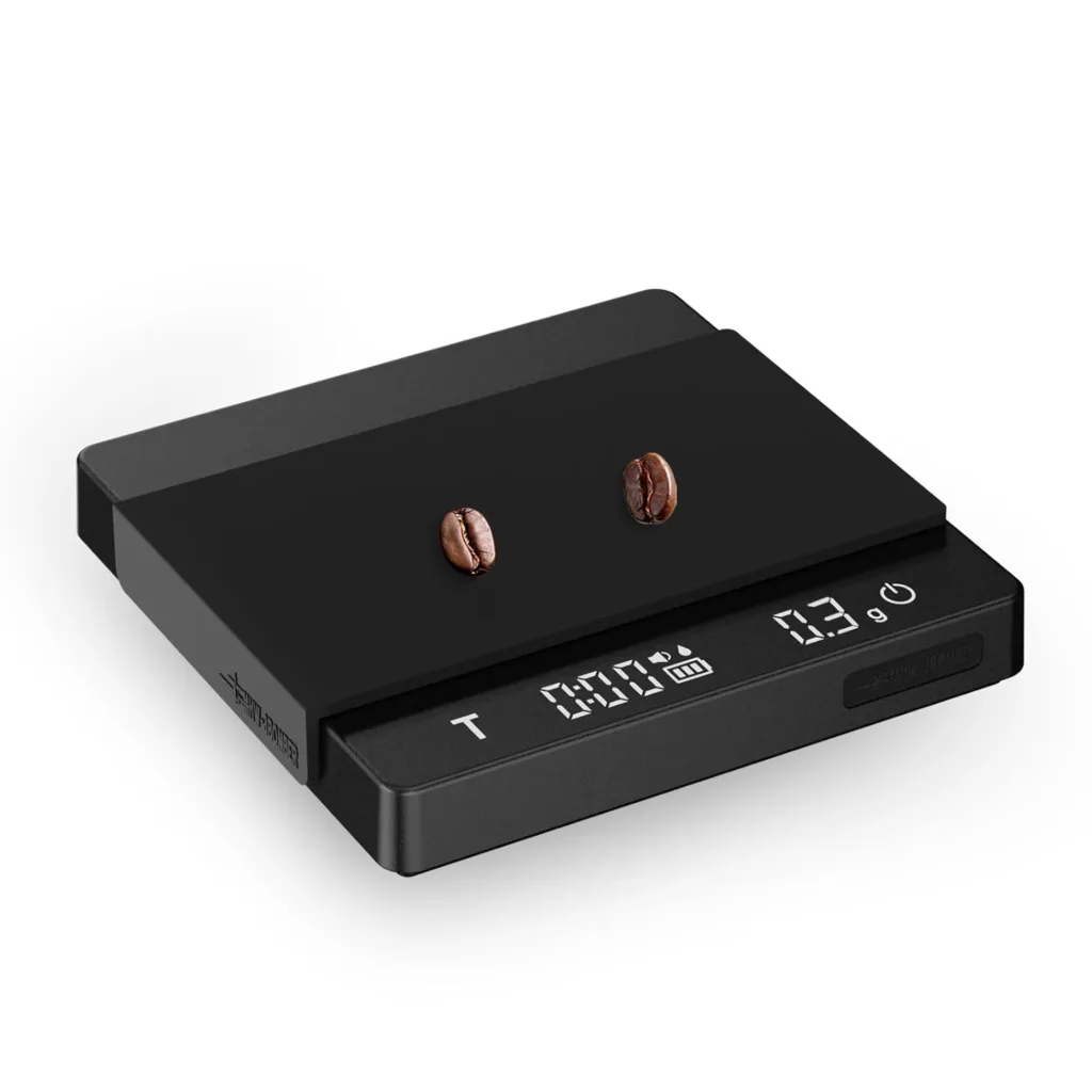 MHW 3Bomber, rechargeable precision coffee scale with built‑in timer