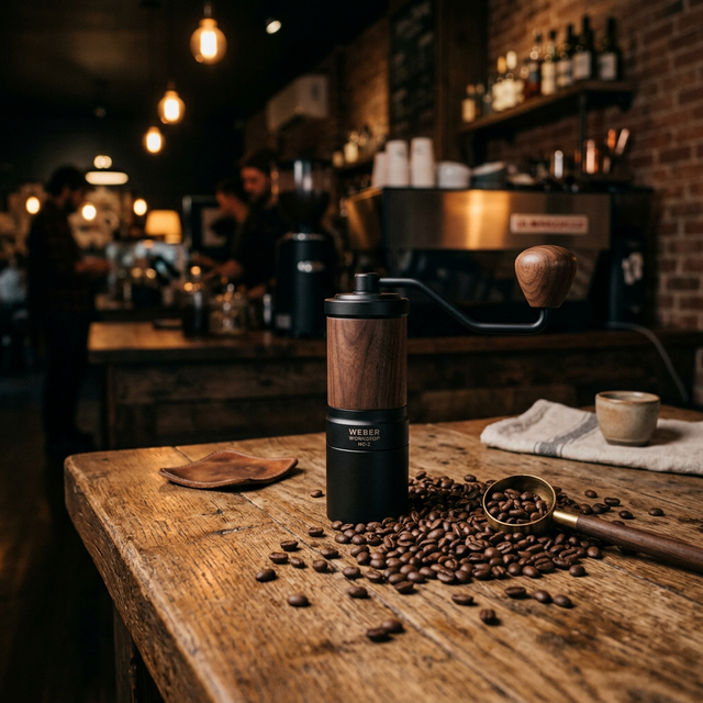 Espresso grinding setup for home baristas