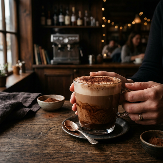 Mocha Latte Recipe With Cocoa Powder: Step-By-Step Recipe