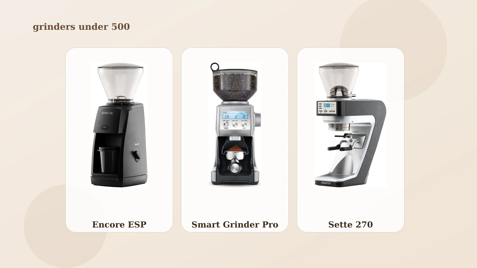 Best Espresso Grinder Under $500 Buyer Guide: 4 Picks That Actually Dial In Easily