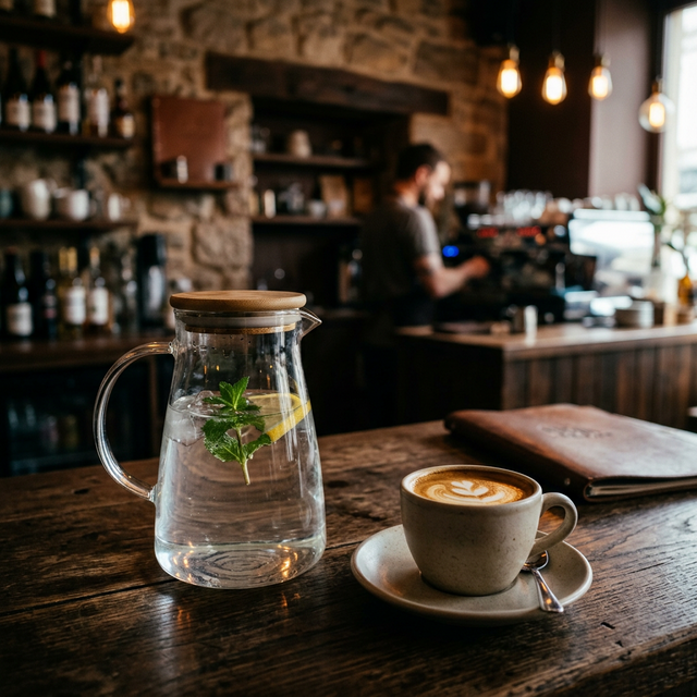 puck screen in a home espresso routine
