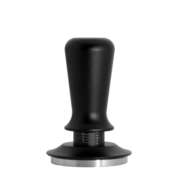 51mm Espresso Tamper, Professional Barista Coffee Tamper, Heavy-Duty Stainless-Steel Flat Base, Ergonomic Handle, Compatible with 51mm Portafilter, Coffee Accessory for Espresso lovers (51 mm)