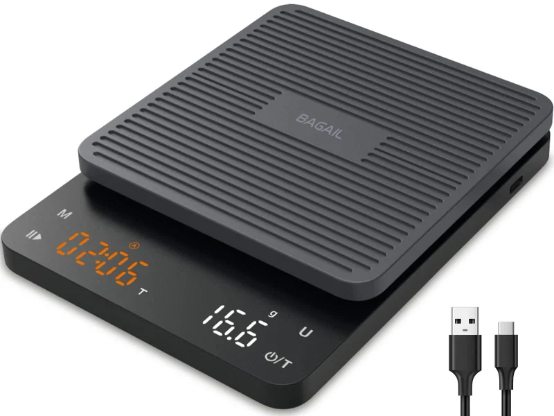 BAGAIL BASICS Coffee Scale with Timer