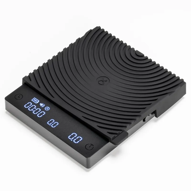 TIMEMORE Basic Mini Coffee Scale, Multifunction Electronic Espresso Scale, Weigh Digital Drip Cone Scale with Timer, Ultra Thin and LightMini Digital Food Kitchen Scale for Baking, Cooking Basic mini Black