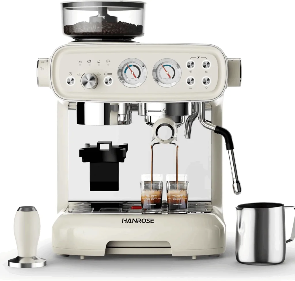 Hanrose Espresso Machine with Grinder