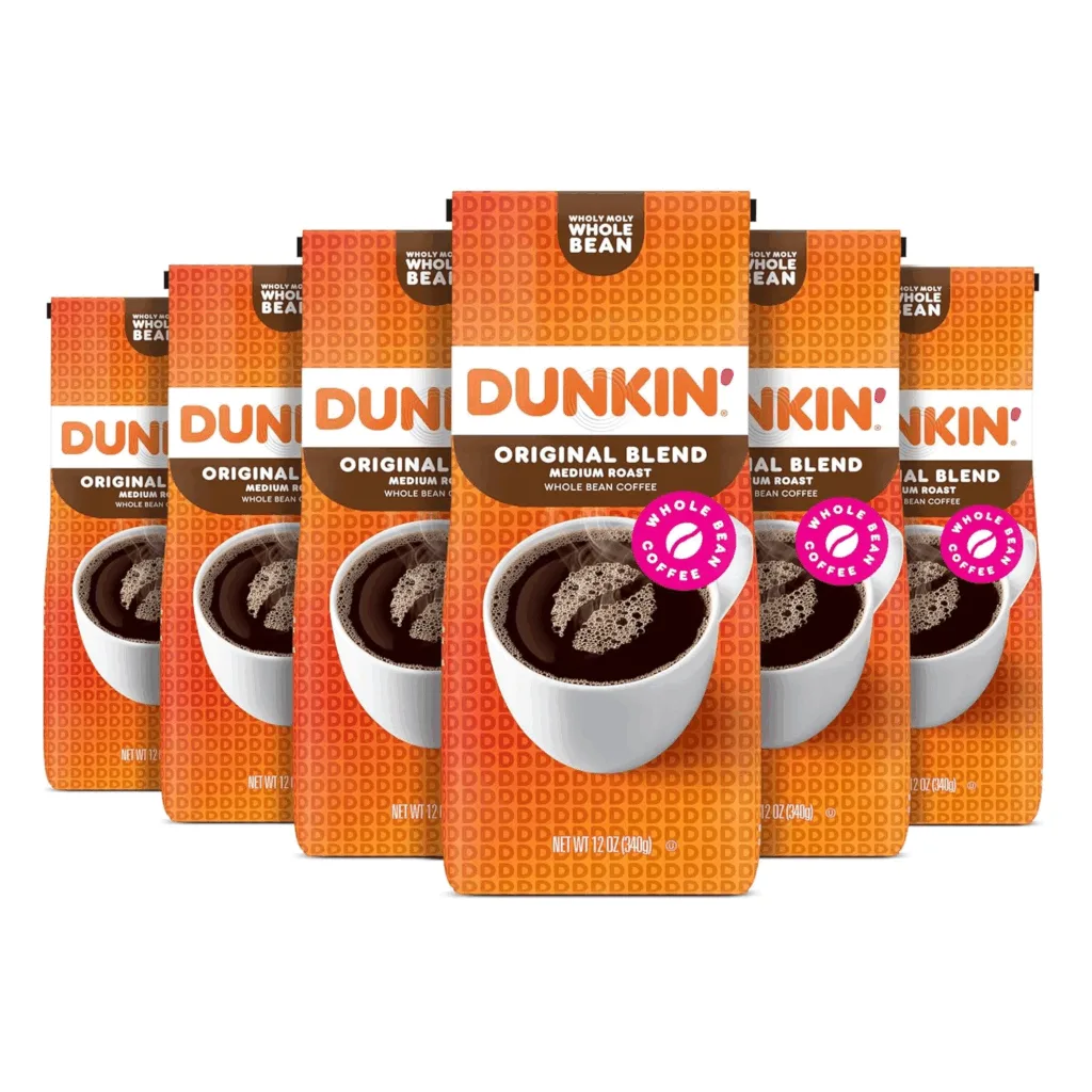 Dunkin’ Original Blend, Whole Bean, Medium Roast