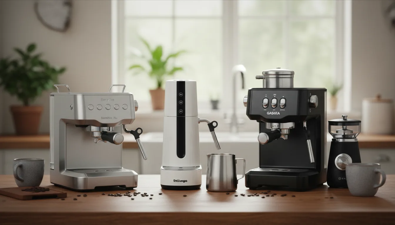 Best Espresso Machine for Beginners: Easy First-Time Barista Picks