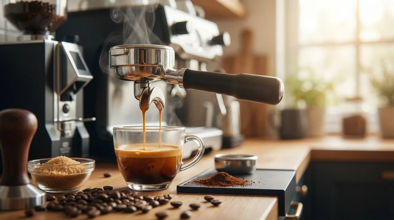 Ingredients and Equipment in How To Pull Perfect Espresso Shot: Step-by-Step Recipe - Espresso Insider 2026