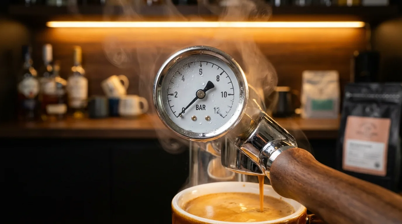 What Does an Espresso Pressure Gauge Actually Measure? in How to Read an Espresso Pressure Gauge: Complete Guide - Espresso I